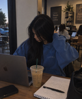 VAYREN — Move in Silence Blue Hoodie
