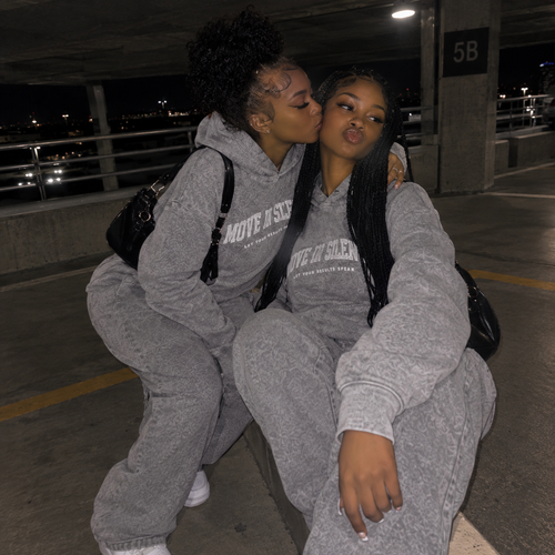 VAYREN - Move in Silence Gray Hoodie